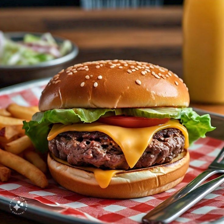 Hamburguesa de Tocino