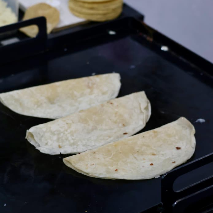Quesadilla de Chorizo con Tortilla de Harina