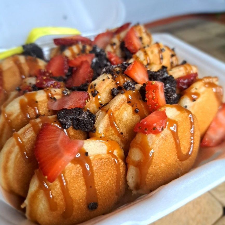 Mini Pancake's con Fresas