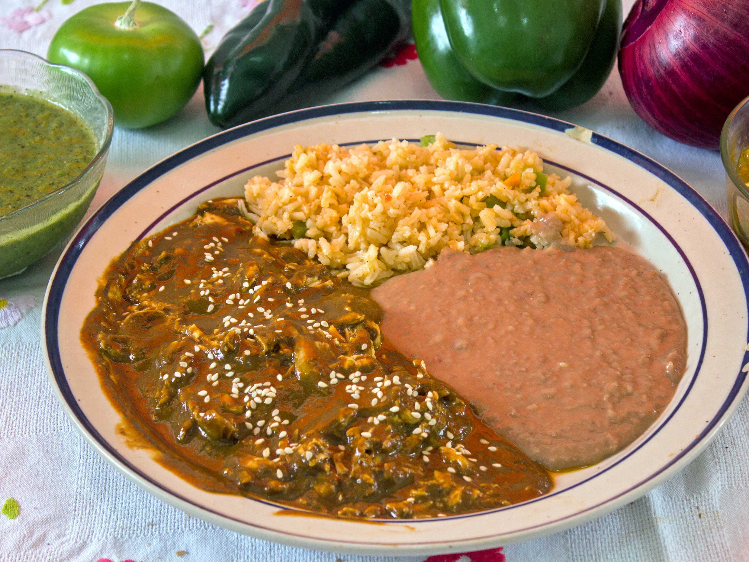 Pollo en Mole