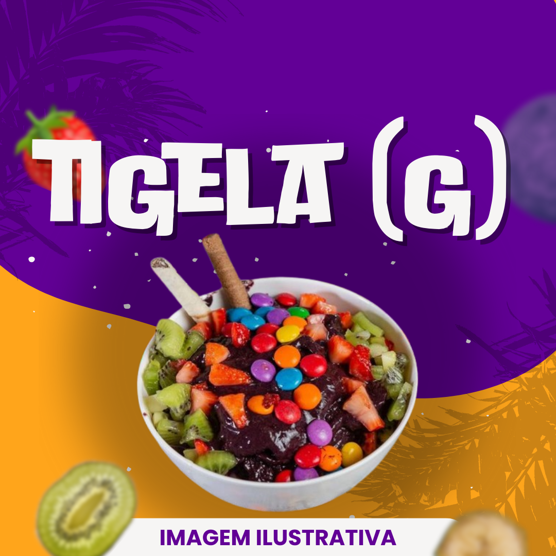 Desfrute de um Açaí delicioso e de textura sem igual! Feito com todo cuidado para você. Todos os ingredientes selecionados por você irão dentro do copo, não enviamos separados. São até 3 ingredientes grátis.