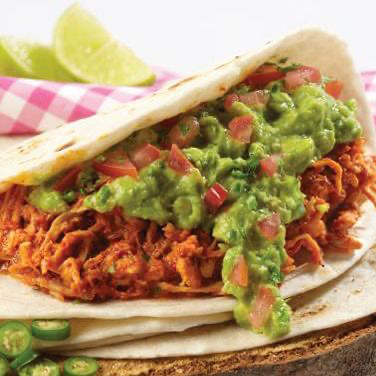 Taco en Tortilla de Harina Artesanal
