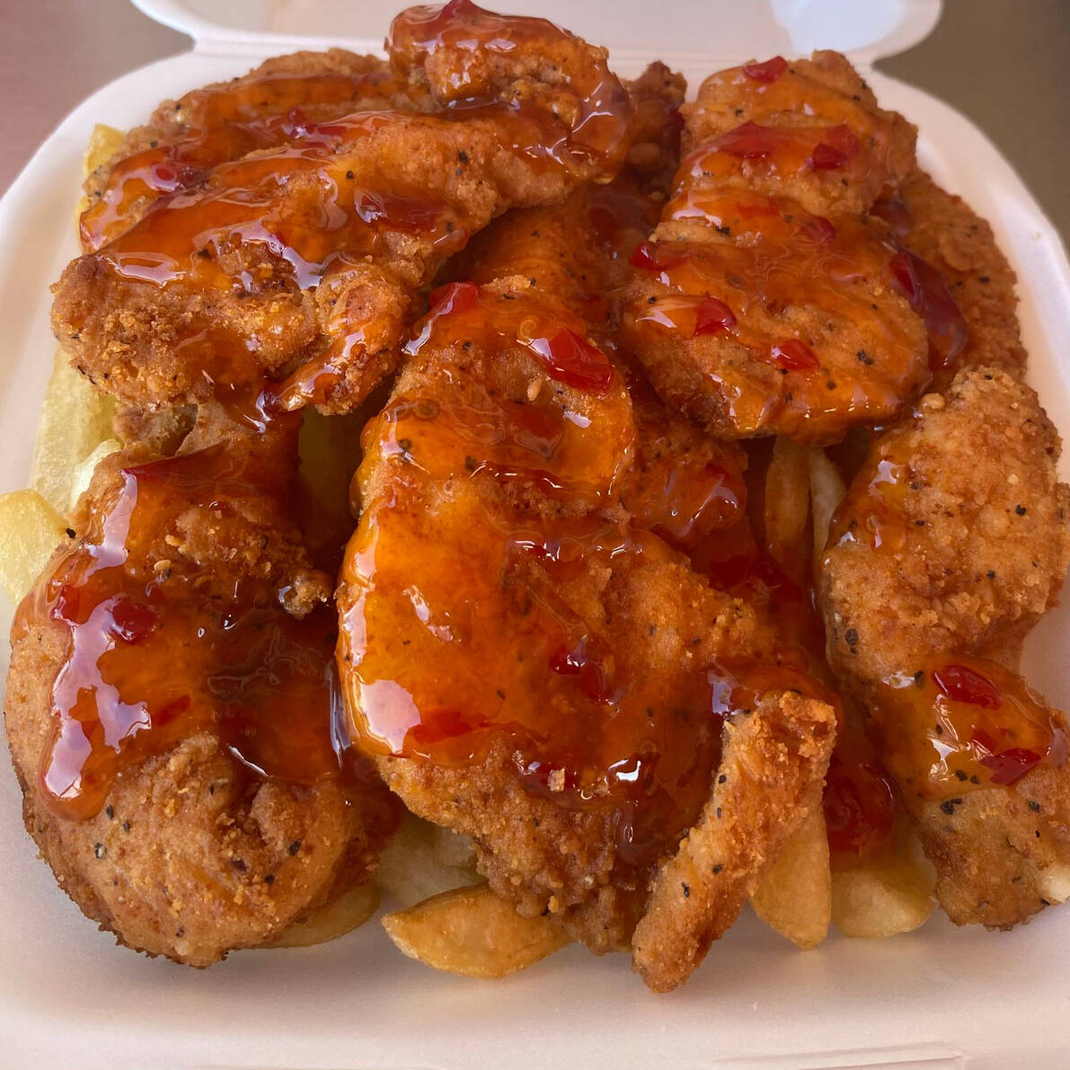 Chicken Tender 1/2 Kg Salsa de Chile Dulce