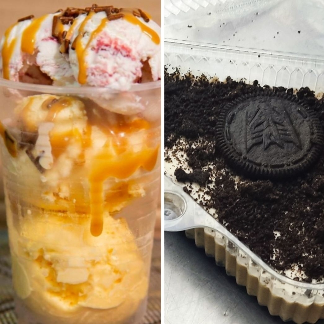 Vaso con helado + Postre Oreo 8