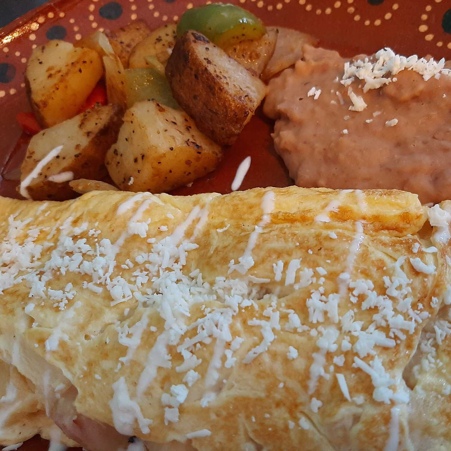 Omelette con Jamon
