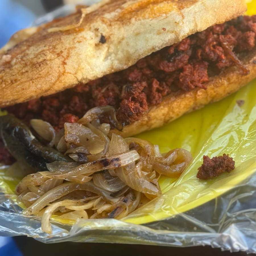 Lonche de Chorizo