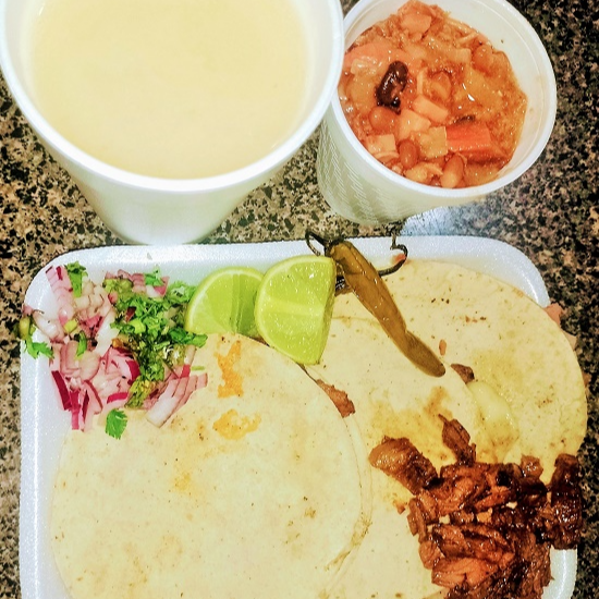 Alambre Extra Queso, 2 Gringas, Charros y Bebidas.