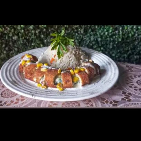 Pechuga a la Poblana Trattoria.