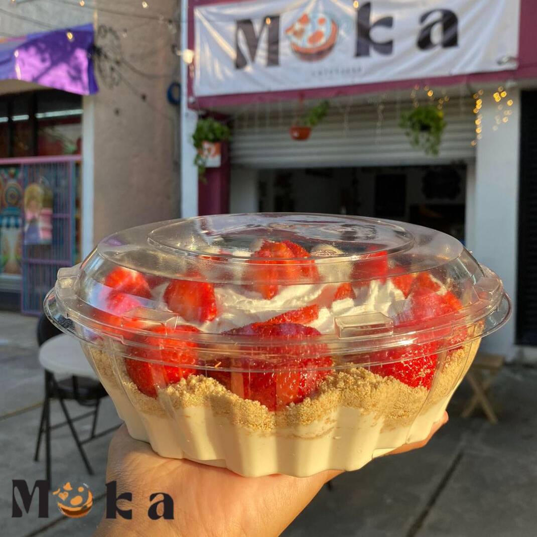 BowL Mega Fresas con Crema