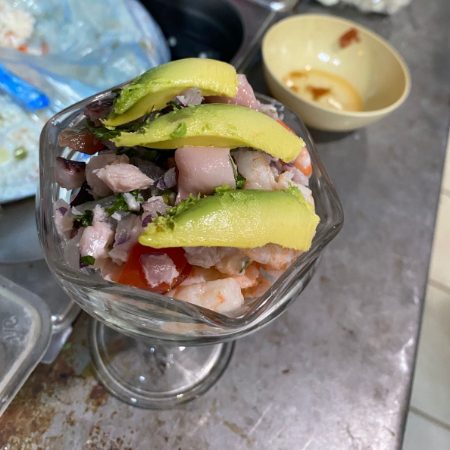 Ceviche de Pescado Chico