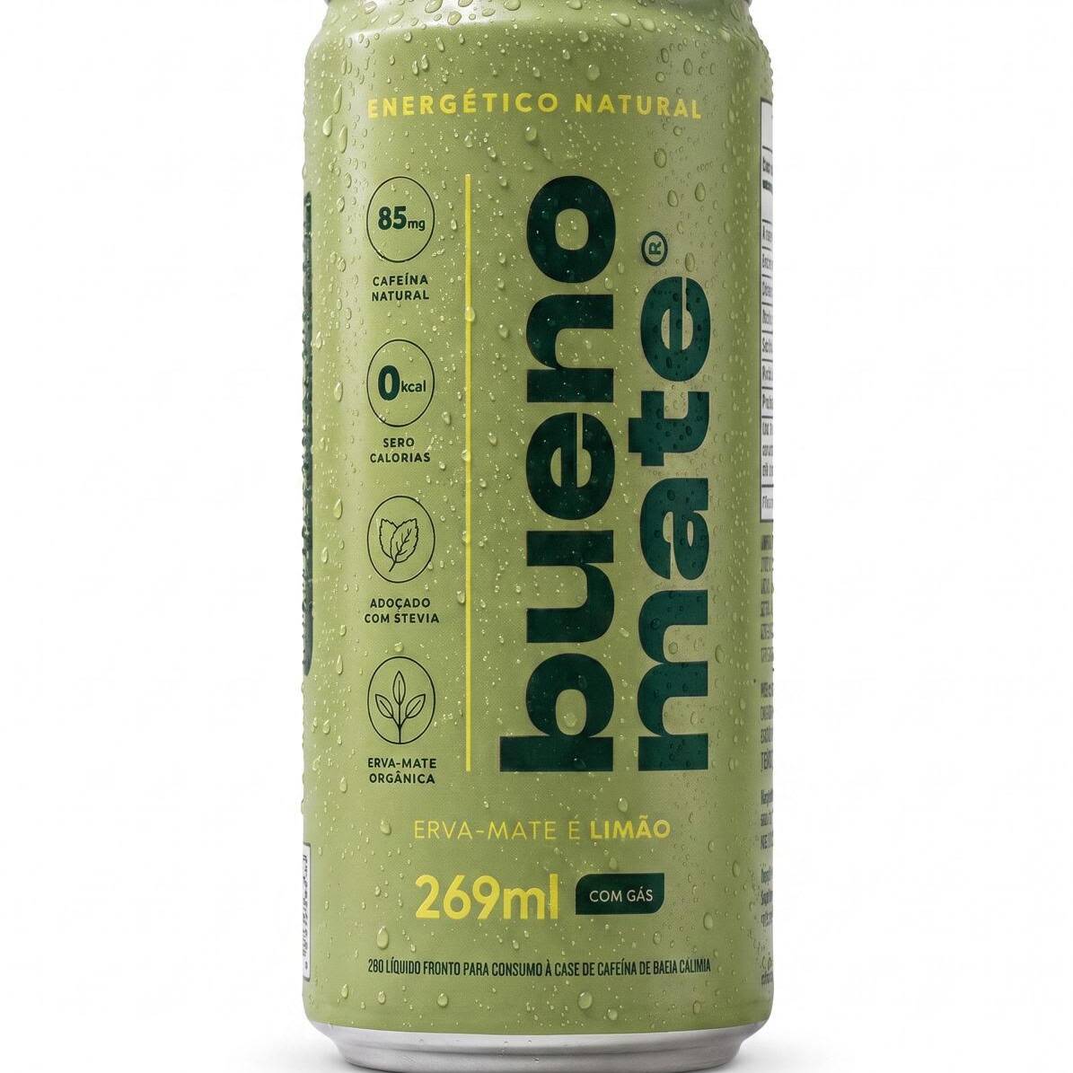 Energético Natural.
Uma bebida funcional formulada a partir de extrato de erva-Mate (Ilex paraguariensis), desenvolvida para fornecer energia fisiologicamente estável, suporte cognitivo e ação antioxidante, com excelente palatabilidade.
Cafeína natural da erva-Mate.
Liberação mais gradual quando comparada à cafeína sintética, contribuindo para aumento de estado de alerta, foco e desempenho, com menor incidência de picos e quedas abruptas.