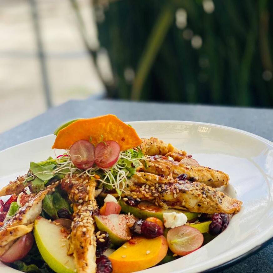 Ensalada de Pollo al Teriyaki