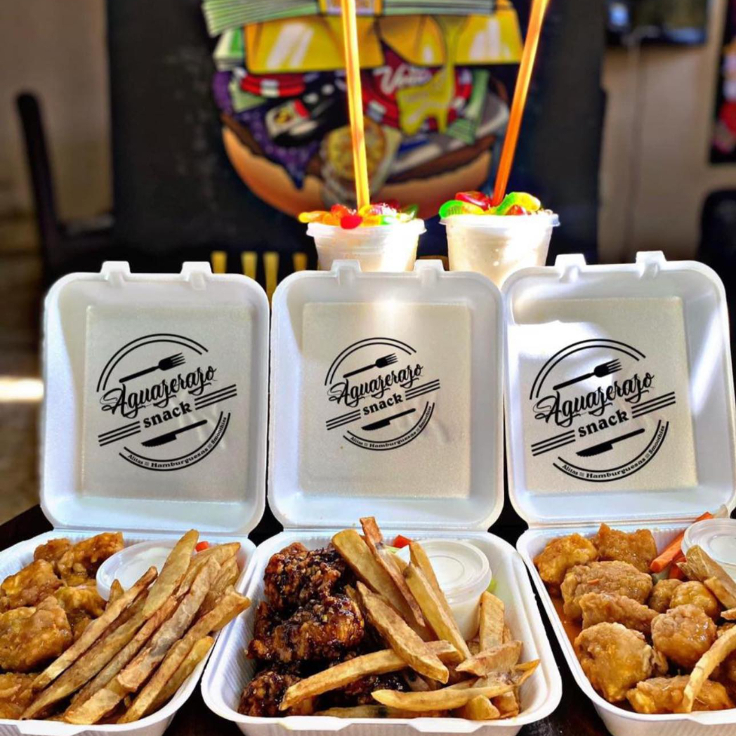 5 BONELESS +PAPAS( PROMOCION)