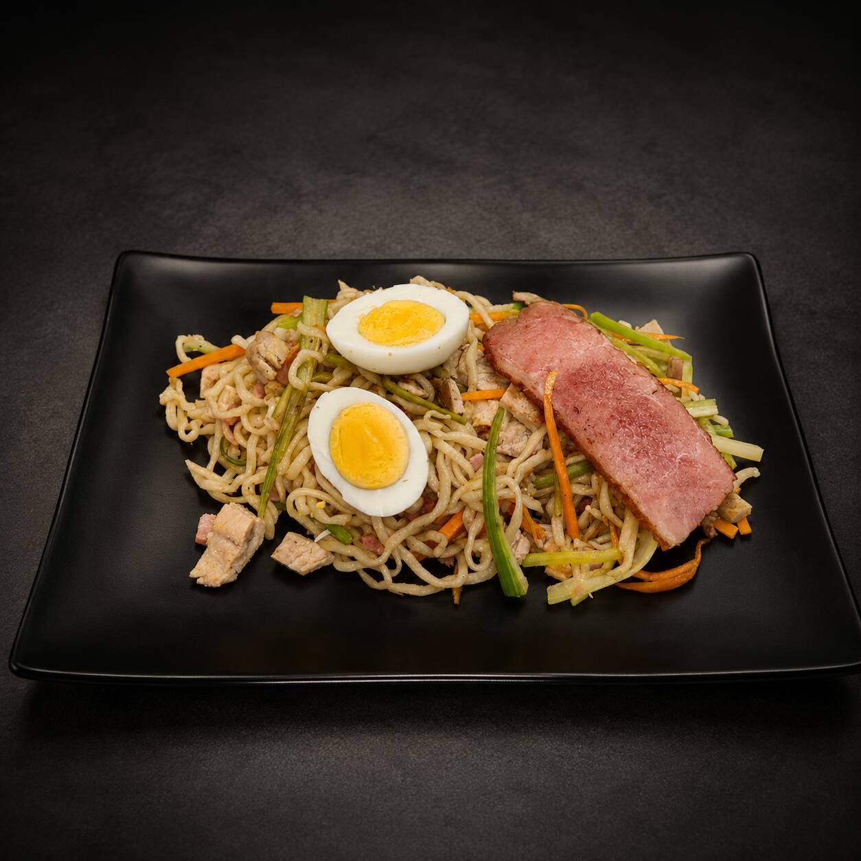 Ramen a la Plancha de Cerdo