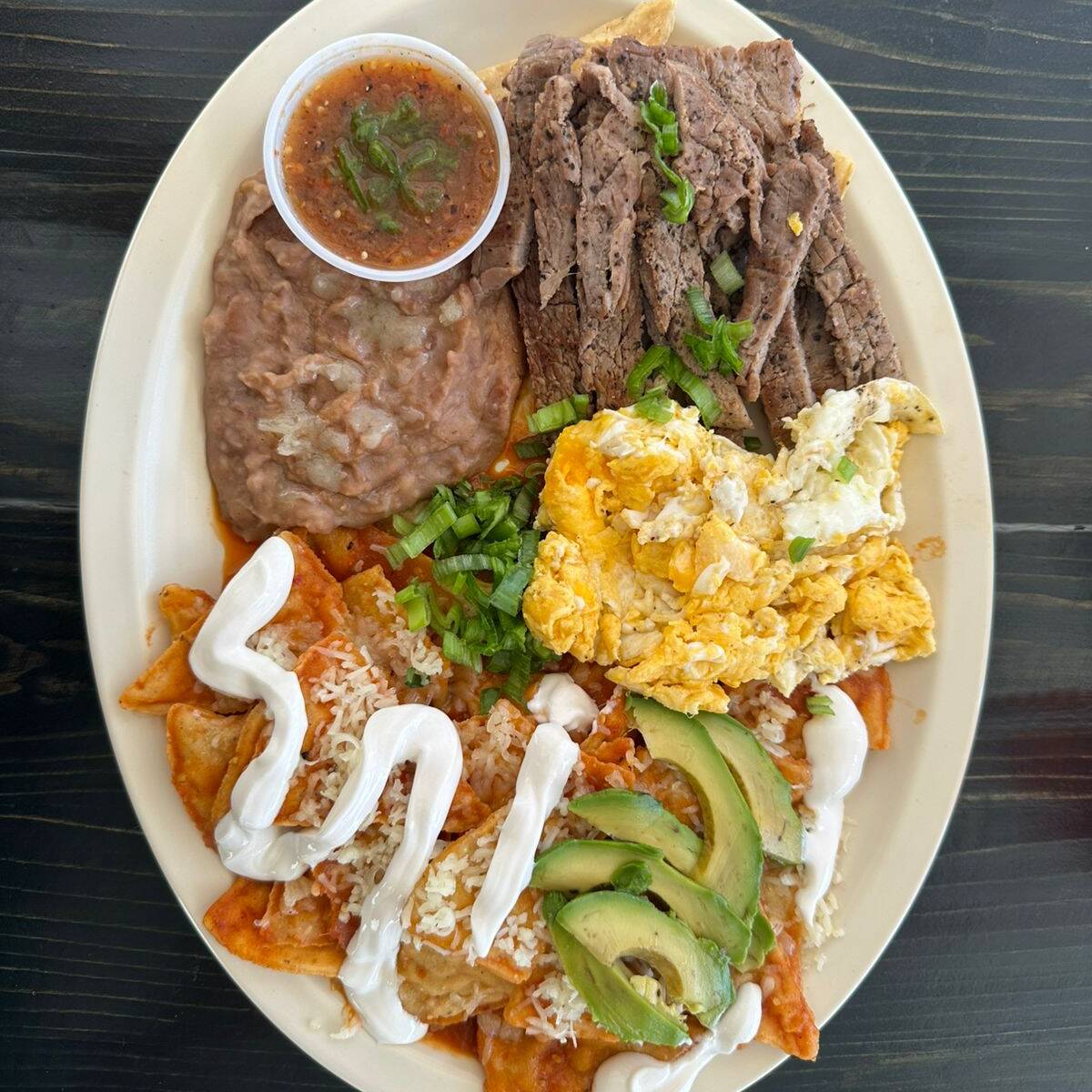 Chilaquiles con Carne 150 G