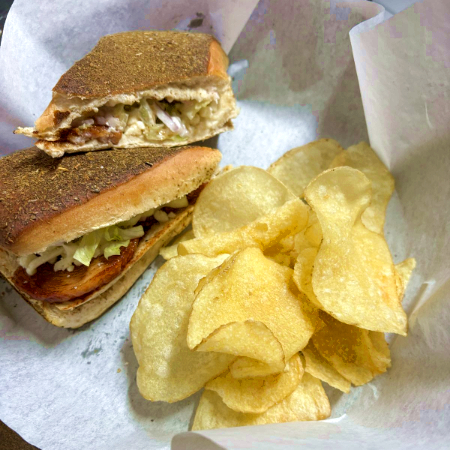 Panini o Cuernito Bbq/Buffalo