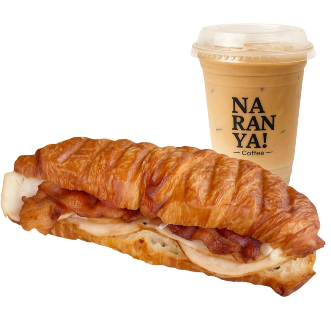 Croissant + Cafe Frio
