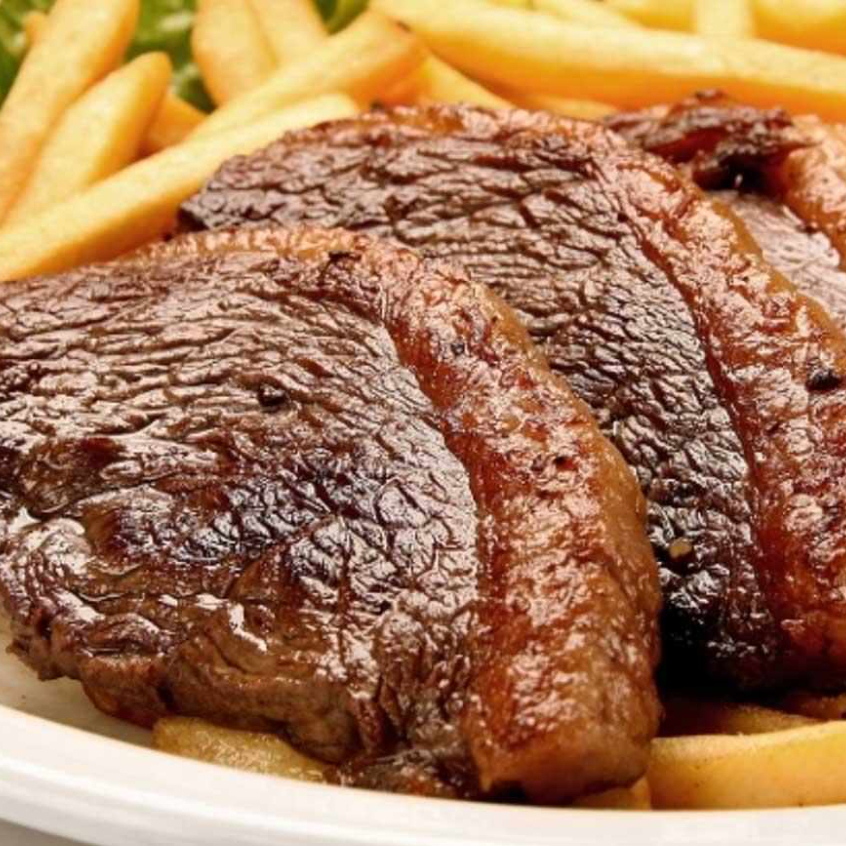 Picanha Oswaldo Aranha Arroz De Brócolis E Batata Portuguesa (Serve Até 2 Pessoas 600g de carne)