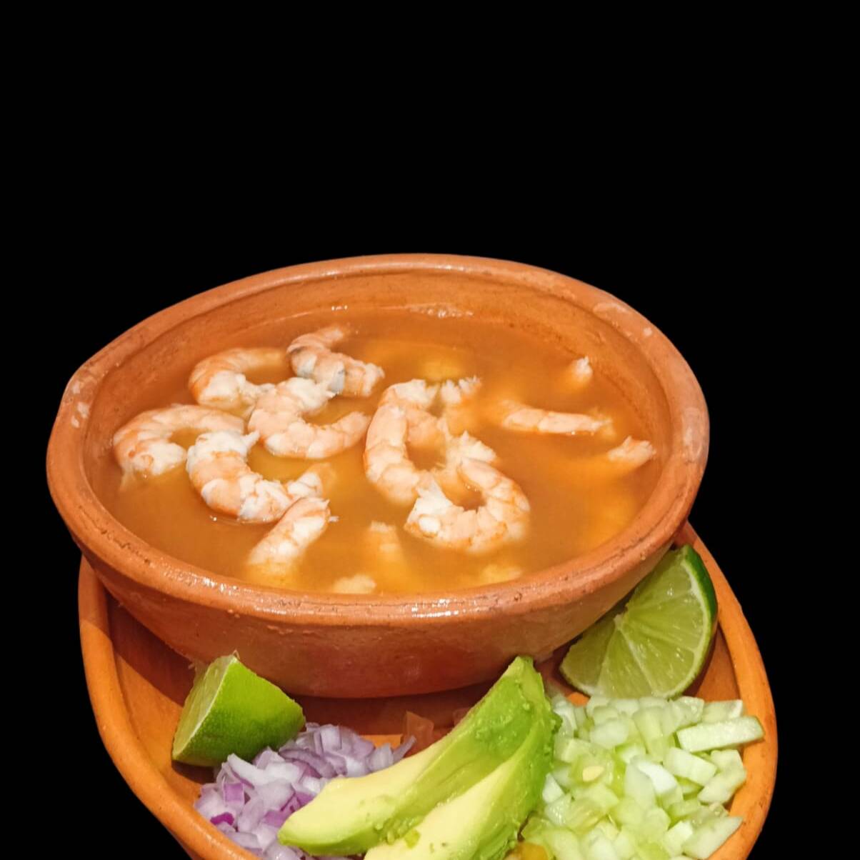 Cazuelita de Camaron Cocido
