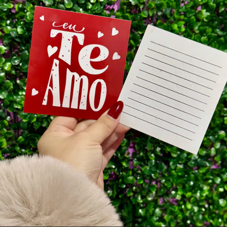 Surpreenda quem você ama com um bilhete