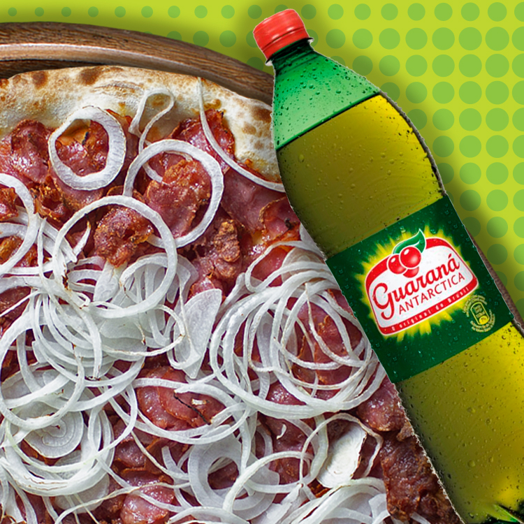 8 fatias + antartica 1L