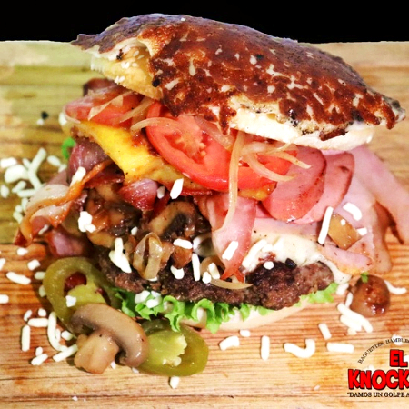 La Knockout Burger