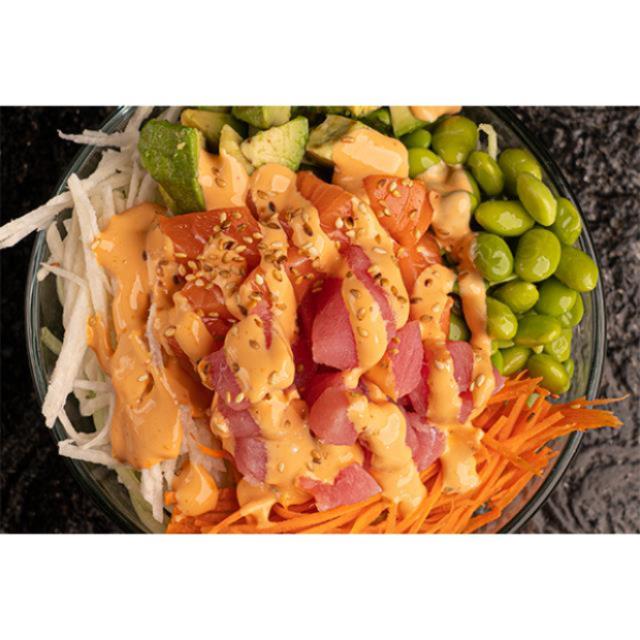 POKE SPICY TUNA SALMON
