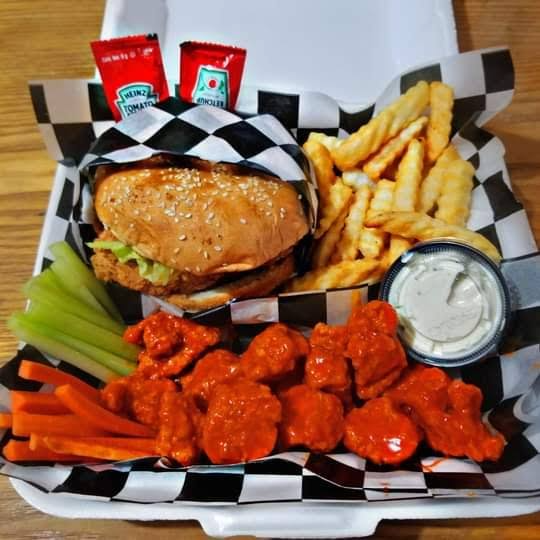 Combo burger y boneless🍟