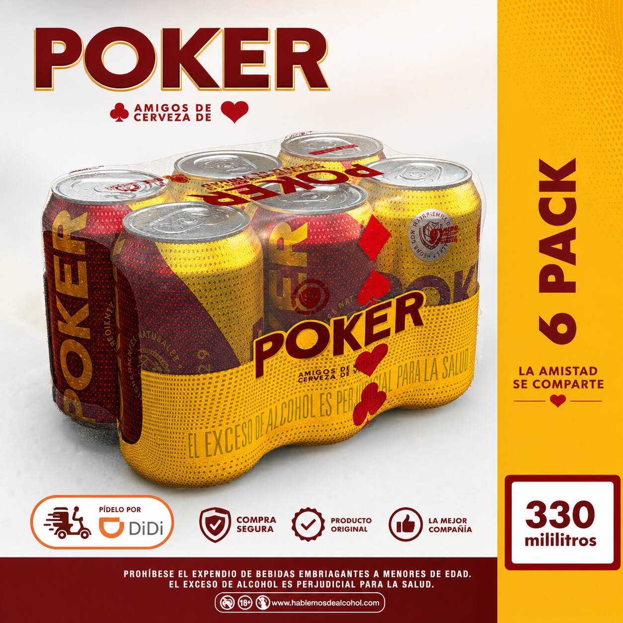 POKER Six Pack 330 ML
