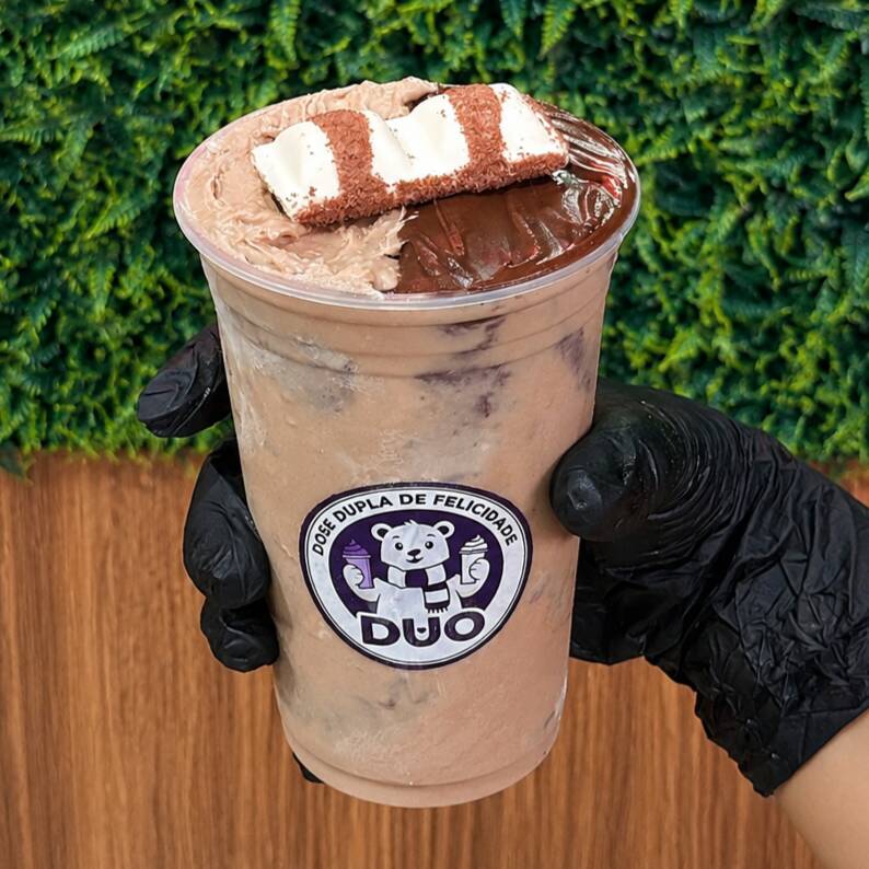 NOVO - Açai Trufado Kinder e Nutella 500ml
Açai Super cremoso com bastante Creme Kinder Bueno (100g), Nutella e bombom Kinder Bueno Original. Esse é Incrível e sem igual!