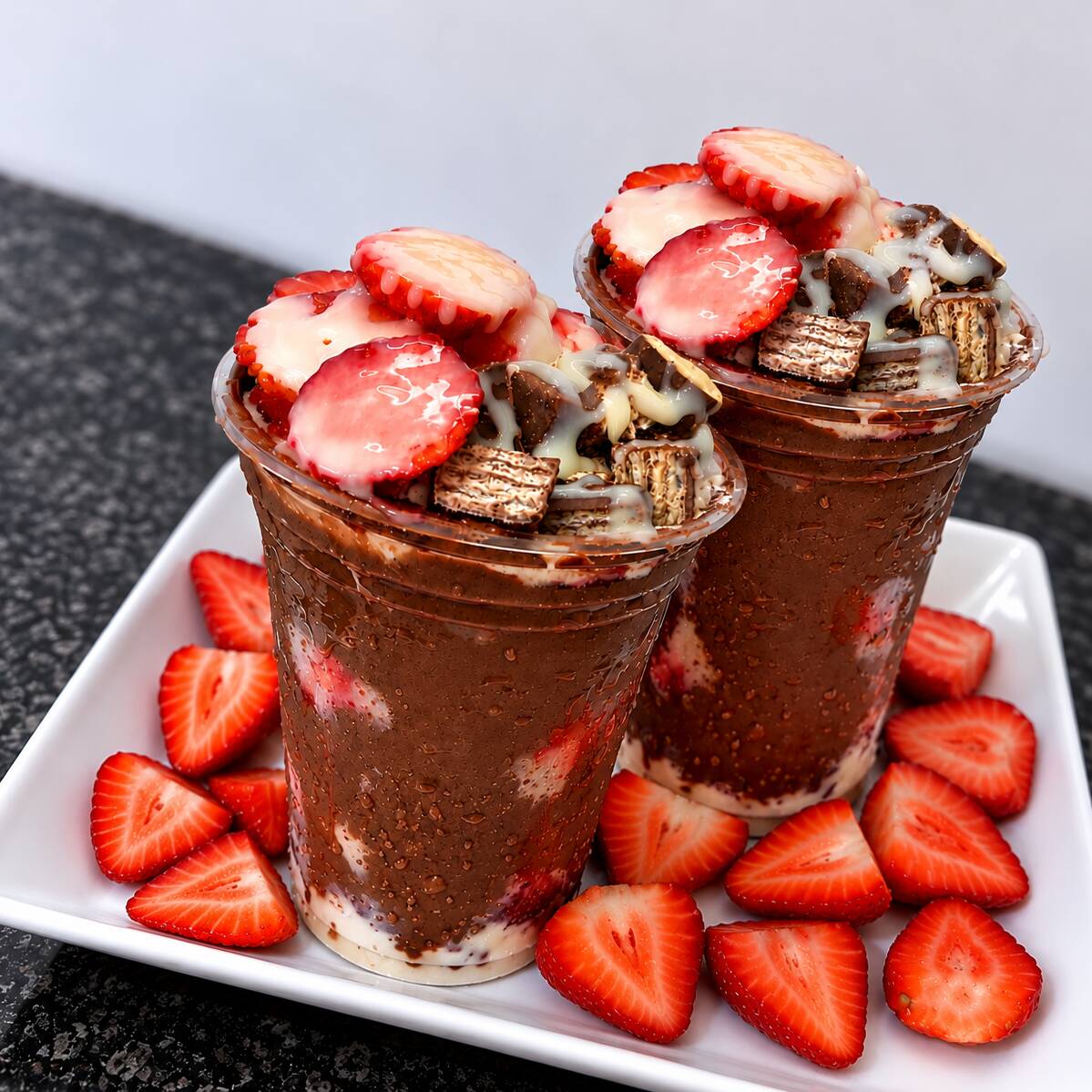 Netflix : Açaí , Nutela , Leite Em Po , Bis , banana, Leite Condensado