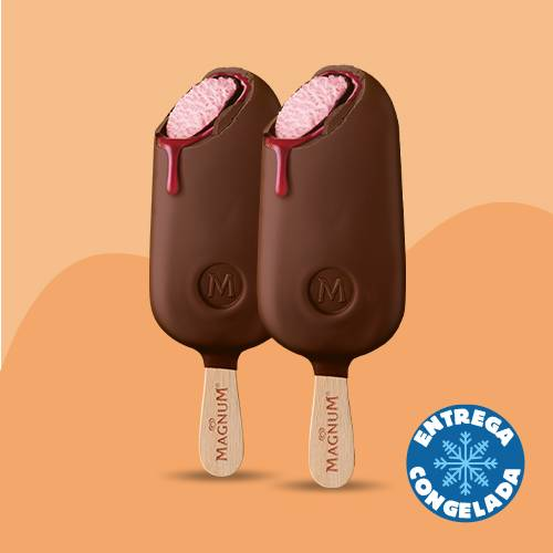 Magnum Double Frambuesa (2 pzas)