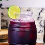 Agua de Jamaica con Limón 1 Litro