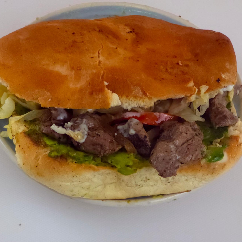 Torta de Arrachera