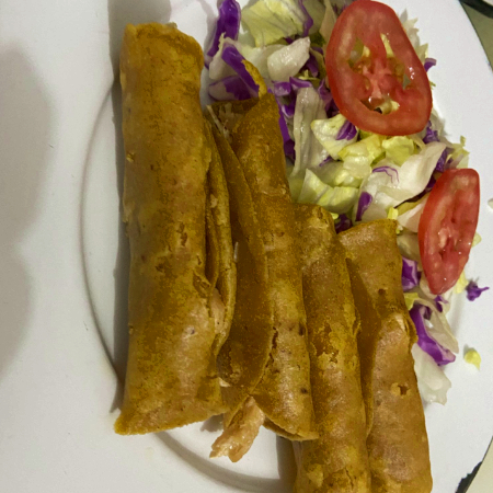 Flautas 8 Pzas