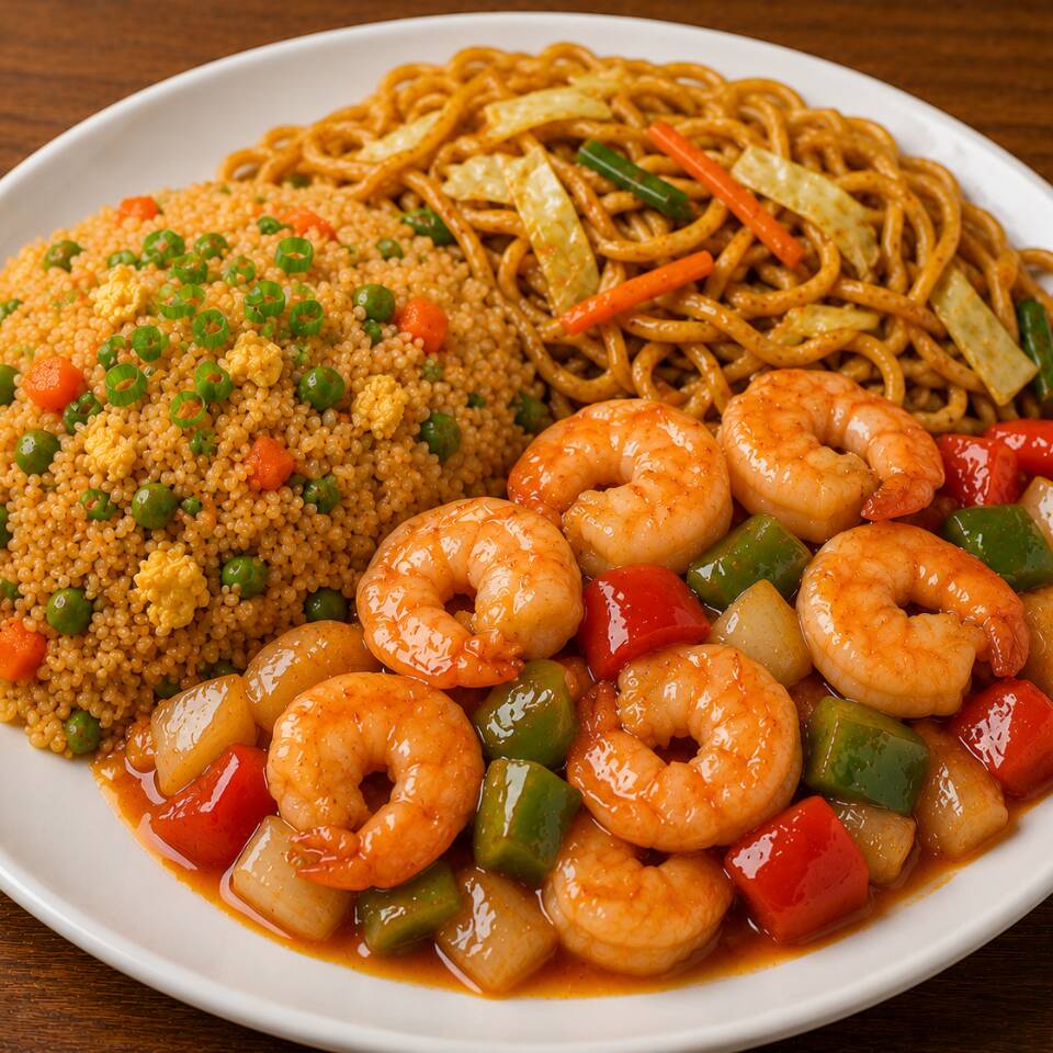 1 Guisado con Camarón