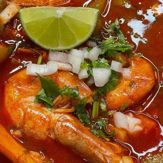 Caldo de Camarón