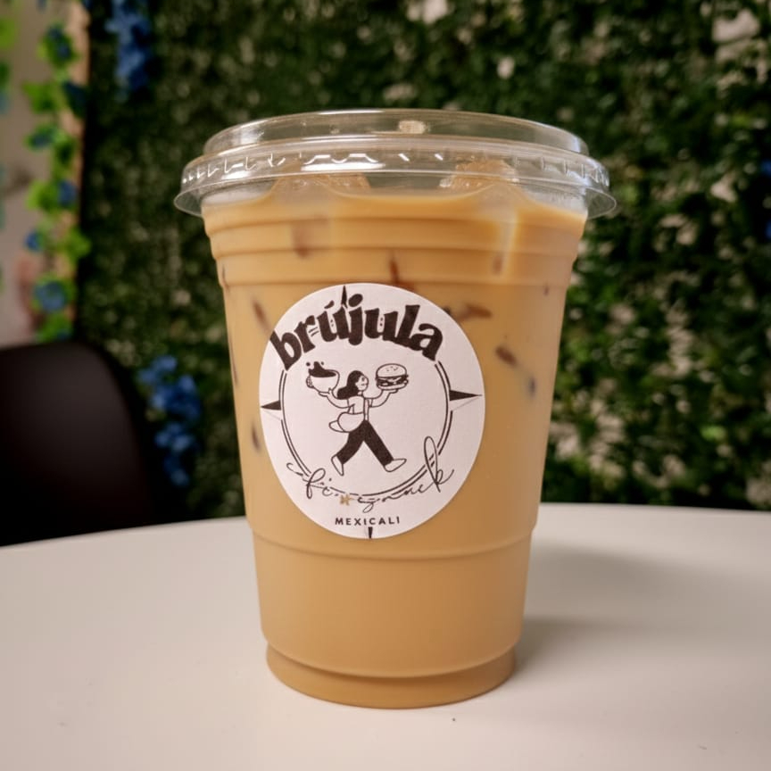Latte Vainilla Frio 12 oz