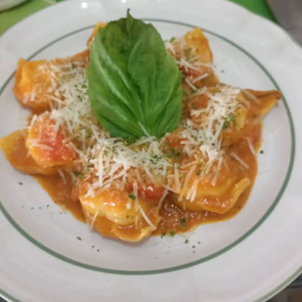 Ravioles de Queso con Limón