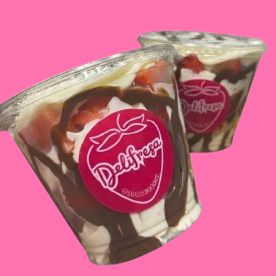 X2 FRESAS CON CREMA 9ONZ