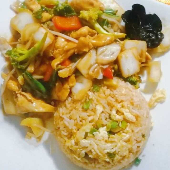 Pollo en Trozos con Verduras