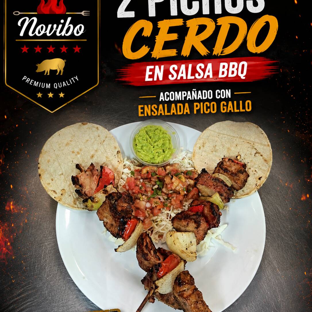 2 Pinchos de Cerdo