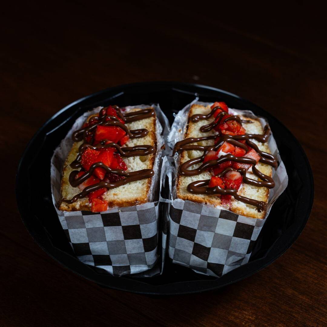 Sando Dulce de Fresa-Nutella