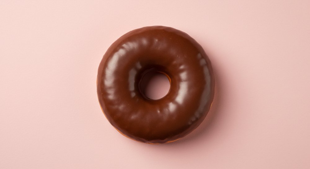 Dona Cubierta de Chocolate
