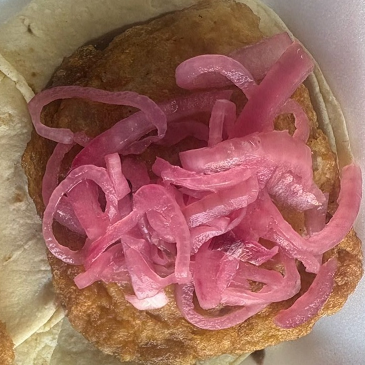 Tacos De Patitas Capeadas