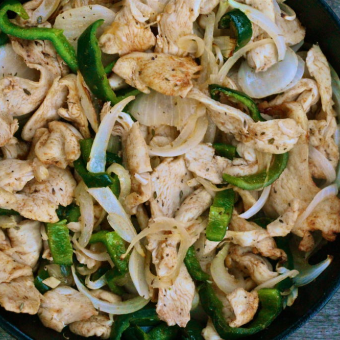 Bistec de Pollo Al Albañil