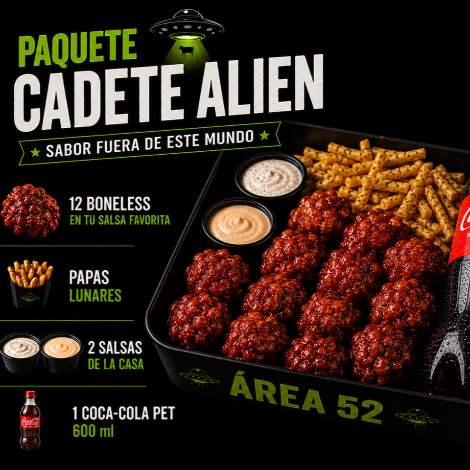 Paquete Cadete Alien