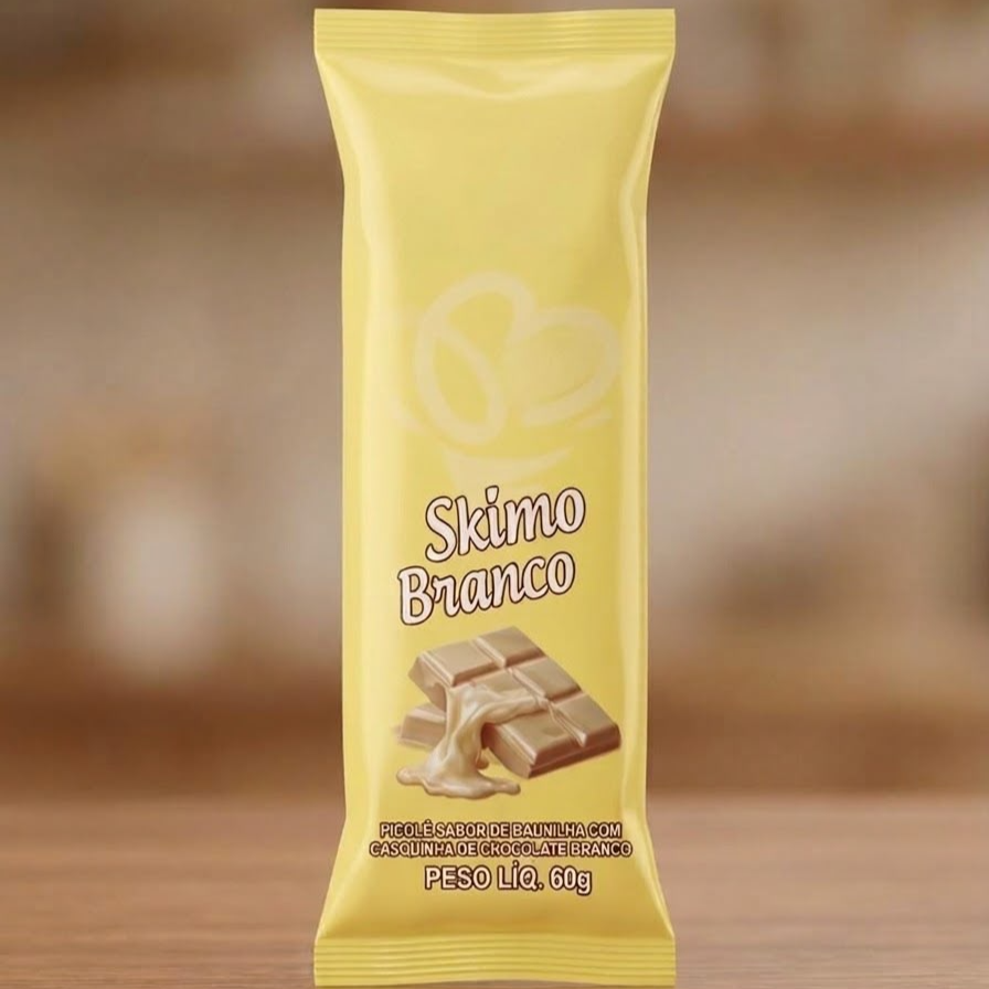 🤍🍦 Picolé Esquimó Branco — pura cremosidade!
Delicioso picolé cremoso, envolvido por uma irresistível cobertura de chocolate branco. Uma combinação suave e deliciosa para refrescar e adoçar o seu dia! 😍