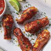 Alitas Adobadas en Salsa HOT - 6 pzas