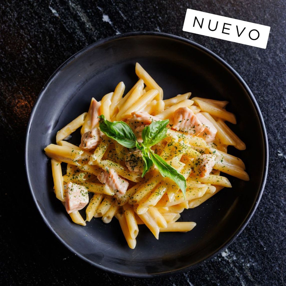 Penne con Salmón al Vodka
